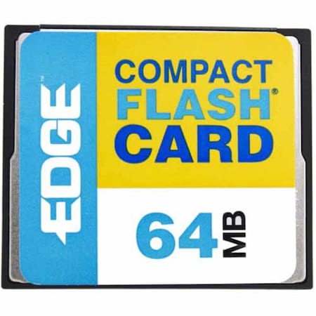 Edge Memory EDGE Tech 64MB Digital Media CompactFlash Card - 64 MB PE179441